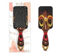 Mexpekil Cool African American - Cepillo de pelo para desenredar el cabello húmedo y seco, cepillo de masaje con cojín de aire para niñas, mujeres y hombres