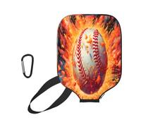 Mexpekil Cool Baseball Sport Pickleball - Funda protectora universal de 29,5 x 22 cm para palas de pickleball, protección contra arañazos, regalo de tenis de pádel para hombres y mujeres