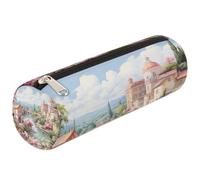 Mexpekil Estuche para lápices de arquitectura clásica, bolsa para suministros escolares, para niñas, niños, adolescentes, mujeres, bolsa de brochas de maquillaje