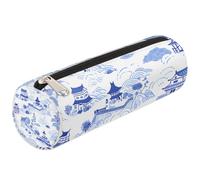 Mexpekil Estuche para lápices de arquitectura de graffiti, bolsa para suministros escolares, para niñas, niños, adolescentes, mujeres, bolsa de brochas de maquillaje