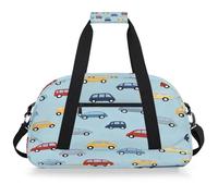 Mexpekil Mexpekil - Bolsa de viaje para gimnasio para niñas y niños, bolsa de mano impermeable para deportes, baile, escuela, Cars de dibujos animados