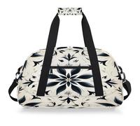 Mexpekil Mexpekil - Bolsa de viaje para gimnasio para niñas y niños, bolsa de mano impermeable para deportes, baile, escuela, Star Floral