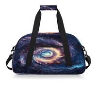 Mexpekil Mexpekil - Bolsa de viaje para gimnasio para niñas y niños, bolsa de mano impermeable para deportes, baile, escuela, Remolino abstracto de estrellas