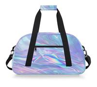 Mexpekil Mexpekil - Bolsa de viaje para gimnasio para niñas y niños, bolsa de mano impermeable para deportes, baile, escuela, Líquido abstracto que fluye