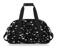 Mexpekil Mexpekil - Bolsa de viaje para gimnasio para niñas y niños, bolsa de mano impermeable para deportes, baile, escuela, Galaxy Star