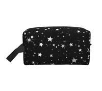 Mexpekil Neceser de viaje para mujeres y hombres, bolsa de lavado impermeable de gran capacidad, bolsa de maquillaje y cosméticos, bolsa organizadora portátil, Stars Galaxy Space, One Size