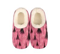 Mexpekil Pantuflas para mujer y hombre con cuello esponjoso, pantuflas cálidas de invierno, antideslizantes, para interiores, zapatos de casa, regalos para mamá y papá (varias tallas 4-11), Escobas de