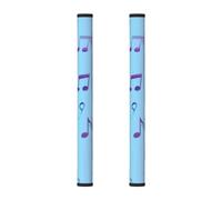 Mexpekil Pink Blue Music Notes - 2 fundas para manija de refrigerador