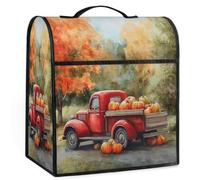 Mexpekil Red Truck Harvest - Cubierta para batidora de 5 a 8 cuartos de galón, cubierta antipolvo para electrodomésticos de cocina con asa superior y bolsillos, accesorios universales para decoración