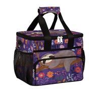 Mexpekil Sloth On Branch - Lonchera térmica reutilizable para mujeres, hombres y adultos, lonchera térmica grande reutilizable para el trabajo, picnic, actividades al aire libre