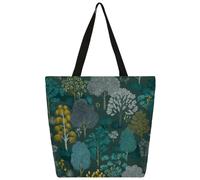 Mexpekil Trees And Plants - Bolsa de lona para mujeres y niñas, reutilizable, bolsa de compras grande para mujer, bolsa de hombro multiusos