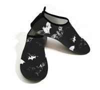 Mexpekil Zapatos acuáticos de murciélagos de animales de Halloween para mujeres y hombres, de secado rápido, antideslizantes, zapatos acuáticos, Murciélagos de animales de Halloween, 38.5/39.5 EU