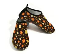 Mexpekil Zapatos de agua de playa para mujeres y hombres, antideslizantes, de secado rápido, transpirables, para piscina, surf, Margarita floral linda flor, 40/40.5 EU