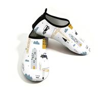 Mexpekil Zapatos de agua de playa para mujeres y hombres, antideslizantes, de secado rápido, transpirables, para piscina, surf, Construcción de Engineering City, 41/42 EU