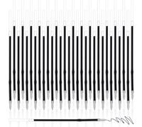 MEXRUMI 60 Pieza Recambio Boligrafo 0.7Mm Recambio Recambio Rollerball Recambios Para Bolígrafos Recarga Retráctil Recambios De Bolígrafo Intercambiables Compatible Con Mayoría Bolígrafos (Negro)