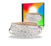 Mextronic Tira LED 24V 5M LED Strip 5050 RGB+Blanco (6000K) 72W 500CM 24V IP20