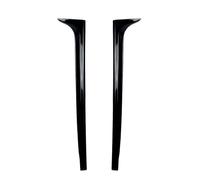 MEXWLOP 1 par de alerones coche, for POLO, for MK5 11, alerón flanco y cola, modificación Exterior del separador ventana trasera Moldura de viento para extensión de techo de coche