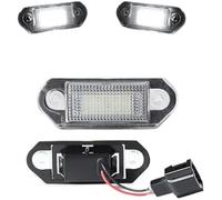 MEXWLOP 1 par de bombillas LED for matrícula coche, iluminación automática, for VW, Golf, MK3, Skoda, Octavia, luz trasera Unidad de luz de matrícula