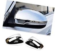 MEXWLOP 1 par de Cubiertas de Espejo retrovisor Lateral, for Hyundai, Tucson TL 2016 2017 2018, moldura cromada ABS Cubierta para Espejo retrovisor de Coche