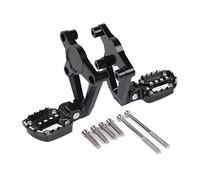 MEXWLOP 1 par de estriberas traseras for motocicleta, for pasajero, pedales, accesorios for X ADV X-ADV 750 2017 2018 Reposapiés para motocicleta(Schwarz)