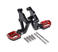 MEXWLOP 1 par de estriberas traseras for motocicleta, for pasajero, pedales, accesorios for X ADV X-ADV 750 2017 2018 Reposapiés para motocicleta(Rot)
