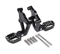 MEXWLOP 1 par de estriberas traseras for motocicleta, for pasajero, pedales, accesorios for X ADV X-ADV 750 2017 2018 Reposapiés para motocicleta(Schwarz)