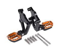 MEXWLOP 1 par de estriberas traseras for motocicleta, for pasajero, pedales, accesorios for X ADV X-ADV 750 2017 2018 Reposapiés para motocicleta(Orange)