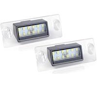 MEXWLOP 1 par de luces matrícula LIGHT for A3 A4 B5 1996-2001 S5 S3 Sportback 1997-2003 S4 Avant Unidad de luz de matrícula