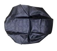 MEXWLOP 1 Pieza de Cuero sintético Negro for Asiento Motocicleta, Funda Impermeable, cojín Retro for Moto, Accesorios for GN250 Funda para Asiento de Motocicleta