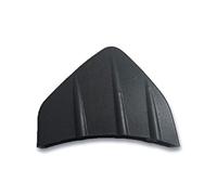 MEXWLOP 1 Uds. Universal for difusor de parachoques trasero moldura punto guarnición alerón aleta negro rojo Alerón del labio del maletero del coche