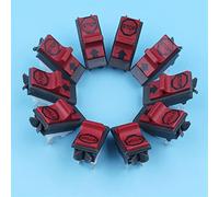 MEXWLOP 10 interruptores de Encendido, Apagado, Apagado, Arranque y Parada for motosierras Husqvarna 365 371 372 336 385 390 y JONSERED 2063 2065 2165 2071 2171 Kit de Interruptor de Motosierra