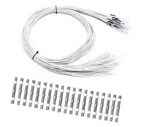 MEXWLOP 10 sensores de temperatura termistor for impresora 3D 100 K ohmios NTC 3950 con 20 conectores cable termorretráctil, for la serie Ender 3, negocios, industria y ciencia Sensor de temperatura