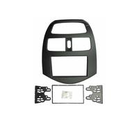 MEXWLOP 2 DIN Fascia, for Chevrolet, Spark M300, for Daewoo, Matiz Holden Radio GPS DVD estéreo CD Panel Dash Mount Kit de molduras instalación Recorte de Audio para Coche(178X100mm)