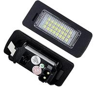 MEXWLOP 2 lámparas de matrícula for E39, M5, E70, E71, X5, X6, E60, E90, E92, E93 y M3 Unidad de luz de matrícula