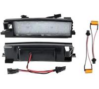 MEXWLOP 2 luces LED for matrícula de Toyota, RAV4, MK3/Aygo, Yaris, Corolla, Scion, iM Hatchback, Auris, Avalon, Vanguard y Camry Solara Unidad de luz de matrícula