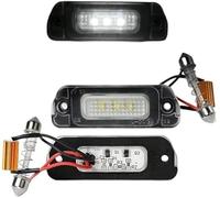 MEXWLOP 2 piezas, for Mercedes, for Benz, luz de matrícula LED X164 W164 W251 GL ML R Clase 2006 2007 2008 2009-2012 Número Unidad de luz de matrícula