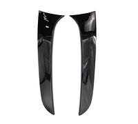MEXWLOP 2 uds, alerón lateral de ventana techo trasero, piezas personalizadas plástico, estilo coche, for 1 serie F20 F21, labio ala superior Moldura de viento para extensión de techo de coche