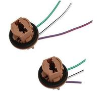 MEXWLOP 2X 7443 Portalámparas de Alambre de Cobre ABS 5W Portalámparas W21 T20 Portalámparas Adaptador de portalámparas para Faros Delanteros