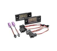 MEXWLOP 2x Para, for CAYENNE, 9PA 2002 2003 2004 2005 2006 2007 2008 2009 2010 Luces de matrícula Canbus blancas Lámparas con etiquetas estacionamiento Módulo de luz para matrícula de coche