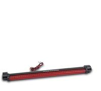 MEXWLOP 3rd Brake Light, Center High Mount Stop, 40 Red Trailer Bar, Third Tail 12V 1Pcs Luz de freno montada en alto(BLACK 40LEDs)