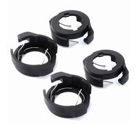 MEXWLOP 4 portalámparas LED H7 for VW, Passat, B6 Magotan, Renault, Megane, adaptador, base de lámpara, bombillas faros Soporte para faros delanteros