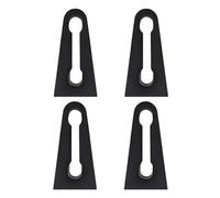 MEXWLOP 4X Amortiguador de Sonido for Coche Amortiguador de Bloqueo de Puerta Amortiguación, for Skoda, Rapid NH1 2 3 2012 2013 2014 2015 2016 2017 2018 2019 Amortiguador de Puerta de Coche Amortiguad