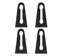 MEXWLOP 4x Amortiguador de sonido for coche Amortiguador de bloqueo de puerta Amortiguador de amortiguación, for Seat, Leon Mk2 Mk3 2005 2006 2007 2008 2009 2010 2011-2020 Amortiguador de puerta de co