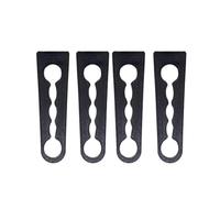 MEXWLOP 4X Silenciador Amortiguador de Sonido Amortiguador de Cerradura de Puerta Traqueteo Insonorizado Sello de Chirrido Amortiguador Bastante, for NISSAN, for X-Trail, T31 T32 2007-2022 Amortiguado