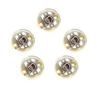 MEXWLOP 5 piezas, for RS550, motor de soporte de cepillo de carbón con cepillo de cobre, taladro de carga, destornillador eléctrico, soporte de cepillo de taladro eléctrico de litio Portaescobillas pa