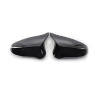 MEXWLOP A Pair Car Door Rear View Side Mirror Cover Rearview Cap Replacement, for, F80 M3 F82 M4 2015-2018 Tapa de la cubierta del espejo retrovisor del coche(Schwarz)