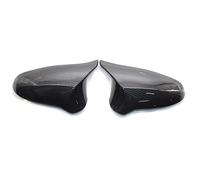 MEXWLOP A Pair Car Door Rear View Side Mirror Cover Rearview Cap Replacement, for, F80 M3 F82 M4 2015-2018 Tapa de la cubierta del espejo retrovisor del coche(Carbon fiber)
