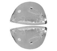 MEXWLOP A09e - Cubierta cromada plateada for lavafaros delantero, for, R60 R61 10-16 Tapa de la cubierta del rociador del lavafaros