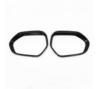 MEXWLOP ABS ChromeCar espejo retrovisor bloque lluvia ceja pegatina cubierta Trim Auto accesorios 2 piezas, for Corolla, 2019 2020 Protector de cejas con espejo