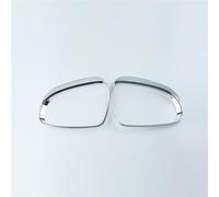 MEXWLOP ABS cromado espejo retrovisor lateral del coche bloque lluvia ceja cubierta embellecedor accesorios de estilo 2 piezas, for Kia, for Sportage QL 2016 17 2018 Protector de cejas con espejo